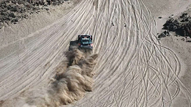 Rallying-High five for Toyota but Al-Attiyah leads after Dakar second stage