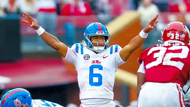 No portal plans, Ole Miss QB Trinidad Chambliss to stay if NCAA permits