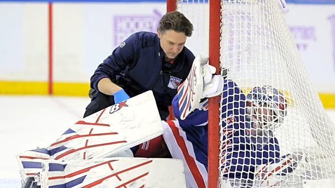 Rangers G Igor Shesterkin being evaluated for lower-body injury