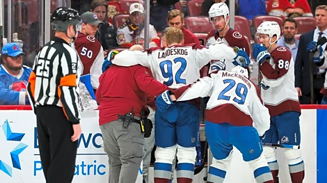 Avalanche F Gabriel Landeskog, D Devon Toews out weeks