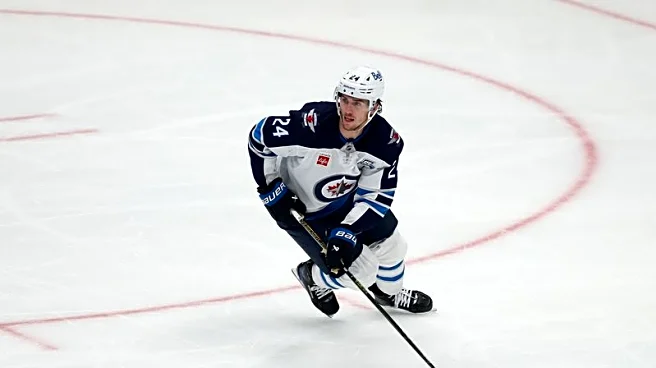 D Haydn Fleury exits hospital, rejoins Jets after leaving on stretcher