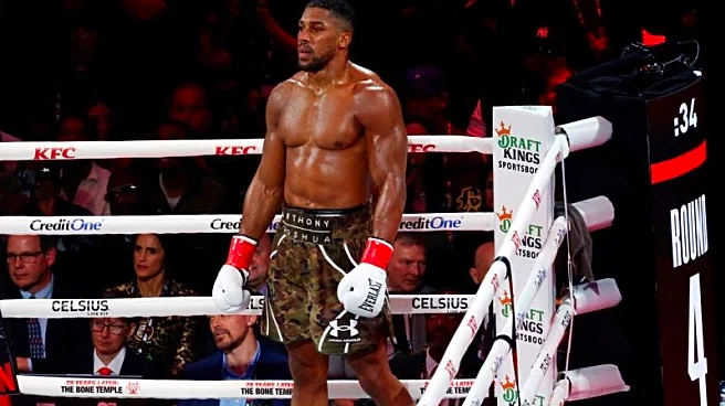 Anthony Joshua pays tribute to friends who died in crash