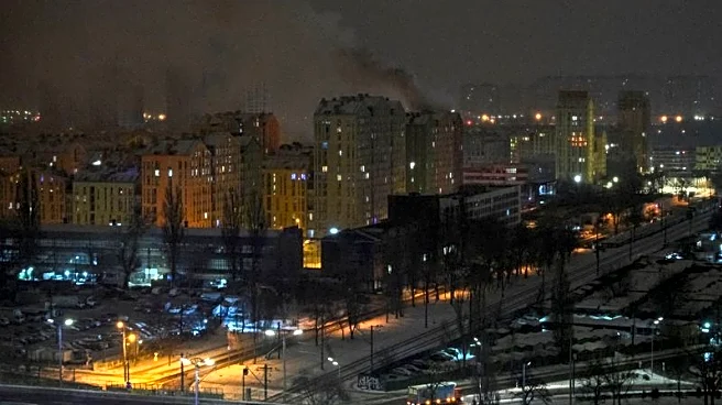 Russian drone attack on Kyiv kills four, triggers fires