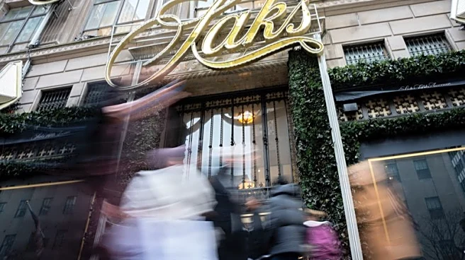 Saks Global seeks to file for bankruptcy as soon as Sunday, Bloomberg News reports
