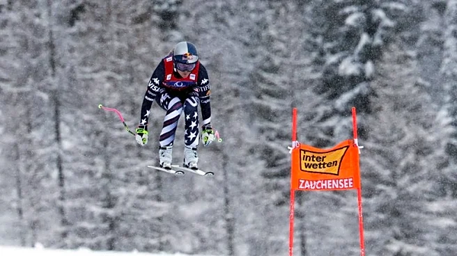 Alpine skiing-Vonn takes Zauchensee downhill for 84th World Cup win