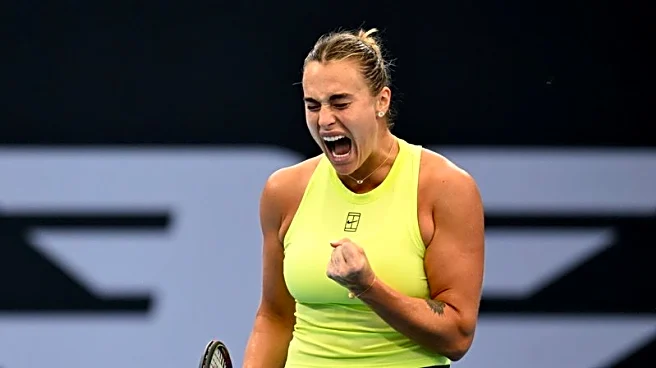 Tennis-Sabalenka returns to Brisbane final, faces Kostyuk for title