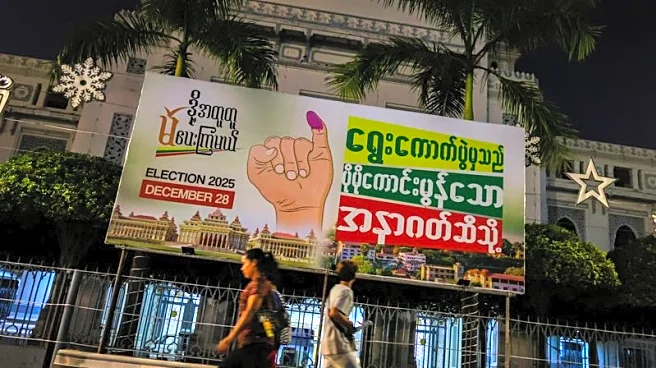 Myanmar votes again in military's lopsided election
