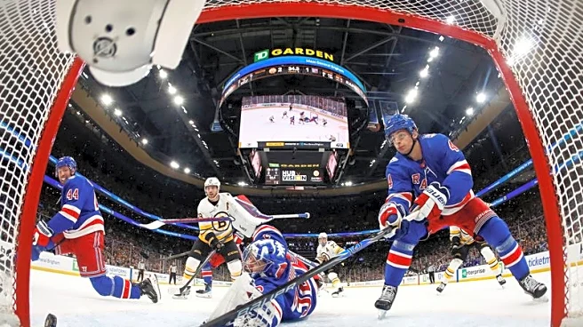 NHL roundup: Two Bruins combine for 7 goals in 10-2 rout of Rangers