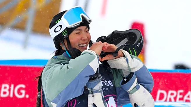 U.S. snowboarder Chloe Kim 'good to go' for Olympics despite torn labrum