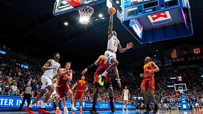 Top 25 roundup: Kansas ends No. 2 Iowa State's perfect start