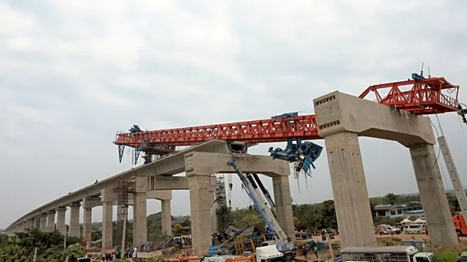 At least 31 killed after crane falls on train in Thailand