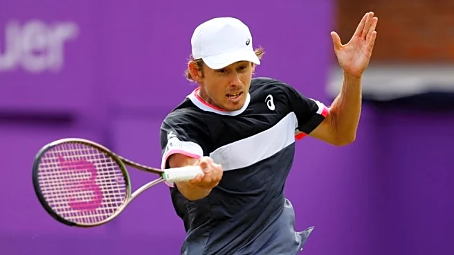 Tennis-Australia's great hope De Minaur balances 'noise' and perks at home Slam