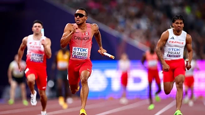 Athletics-Canadian sprinter De Grasse eyes LA2028 as final Games