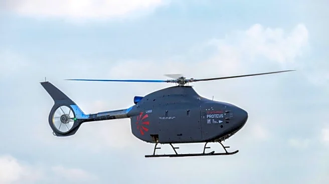 UK navy launches new crewless helicopter to counter North Atlantic threats