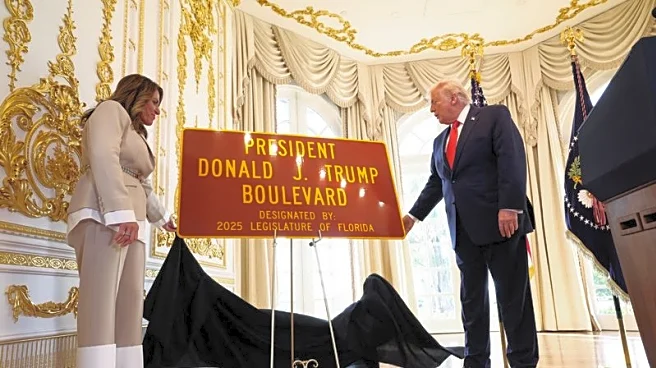 Florida roadway added to list of things named after Trump