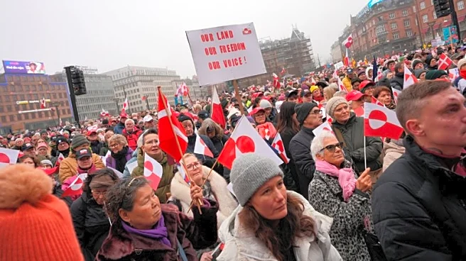 Protesters in Denmark support Greenland after Trump's takeover threat