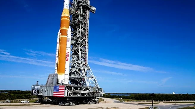 NASA rolls giant SLS rocket to launchpad for second Artemis moon mission