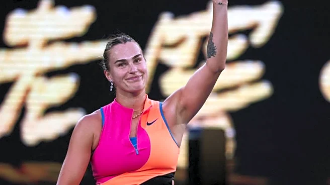 Tennis-Sabalenka sees off Rakotomanga Rajaonah to reach Australian Open second round