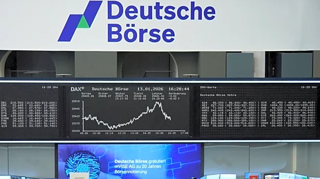 European stocks slide as Trump's Greenland tariff threat rattles investors