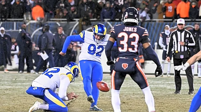 Bears luck runs out as Harrison Mevis' OT kick puts Rams in NFC title game