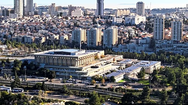 Israel government sends 2026 budget to parliament, approval at risk from rifts