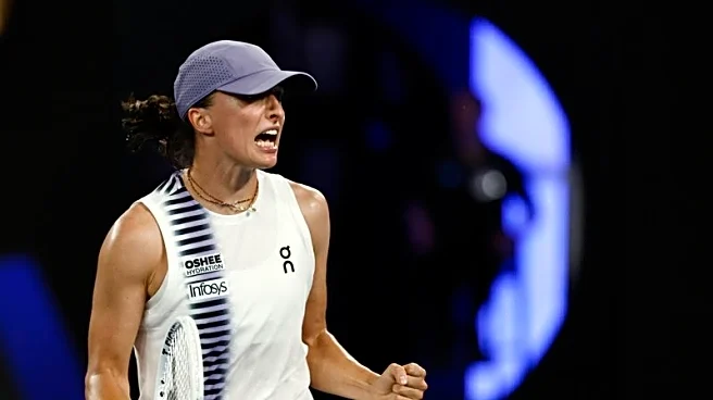 Tennis-Swiatek fends off dogged Yuan to reach Australian Open second round