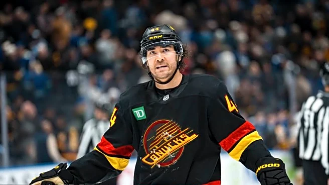 Sharks acquire F Kiefer Sherwood from Canucks