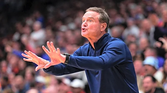 Kansas coach Bill Self hospitalized, misses trip to Colorado