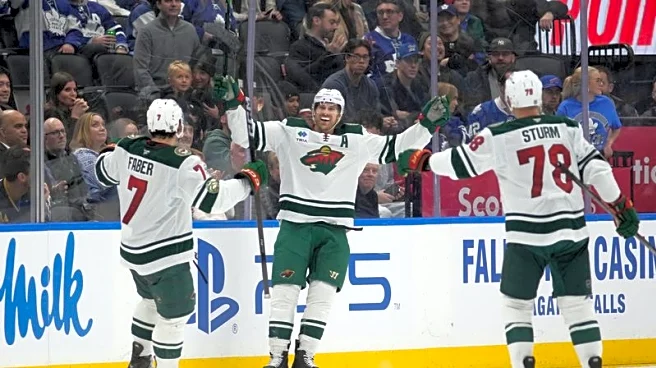 NHL roundup: Wild topple Leafs behind Marcus Foligno's hat trick