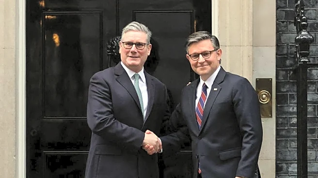 UK and US can work through differences, says House Speaker Johnson