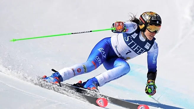 Alpine skiing-Brignone makes a giant return on home snow as fastest Italian