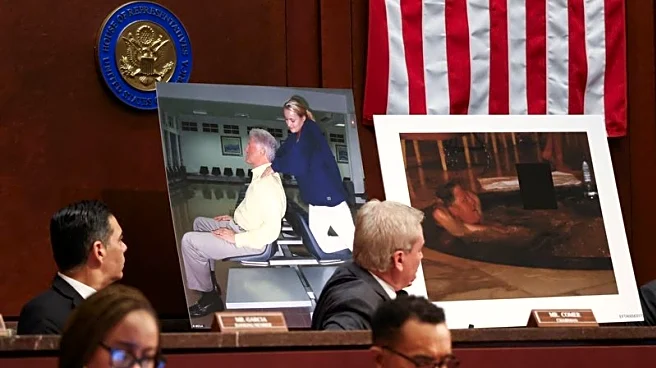 House panel advances contempt measures against Clintons in Epstein probe