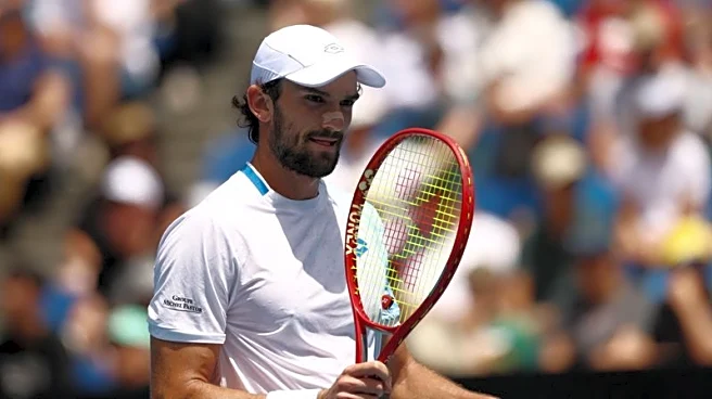 Tennis-Vacherot shows Shanghai success was no fluke by shining in Melbourne