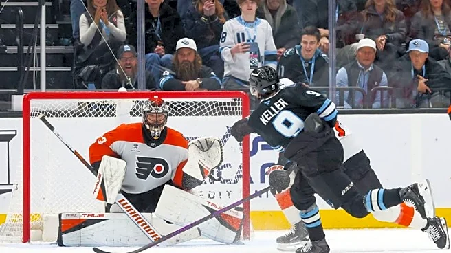 NHL roundup: Clayton Keller's OT goal lifts Mammoth past Flyers
