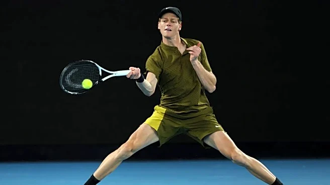 Tennis-Supreme Sinner overpowers home hope Duckworth