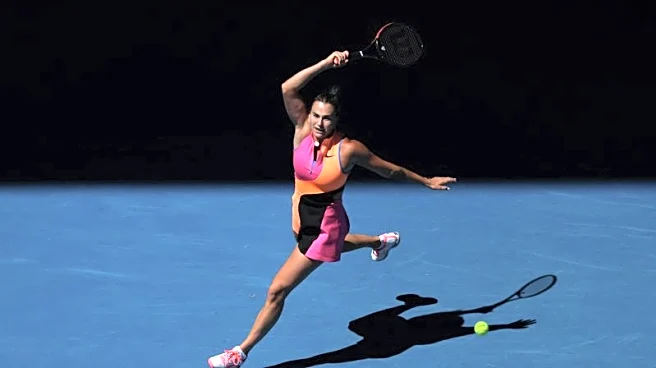 Tennis-Sabalenka hopes to be 'grandma' of the women's tour