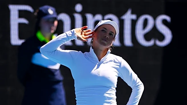 Tennis-Putintseva embraces role as villain as Turkish fans boo her at Australian Open