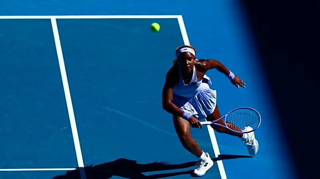 Tennis-Gauff rallies to despatch Baptiste in all-American matchup