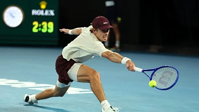 Tennis-Dominant De Minaur thumps Tiafoe to make Melbourne fourth round