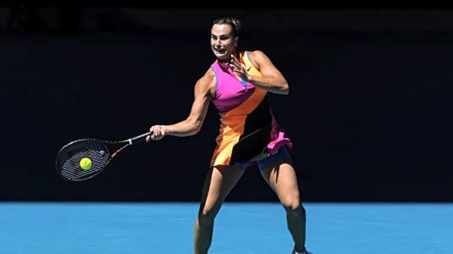Tennis-Alcaraz dazzles in 100th Grand Slam match as Sabalenka, Gauff grind through