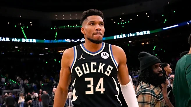 Giannis Antetokounmpo (calf) expects to miss at least month