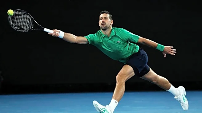 Tennis-Milestone man Djokovic reaches Australian Open fourth round