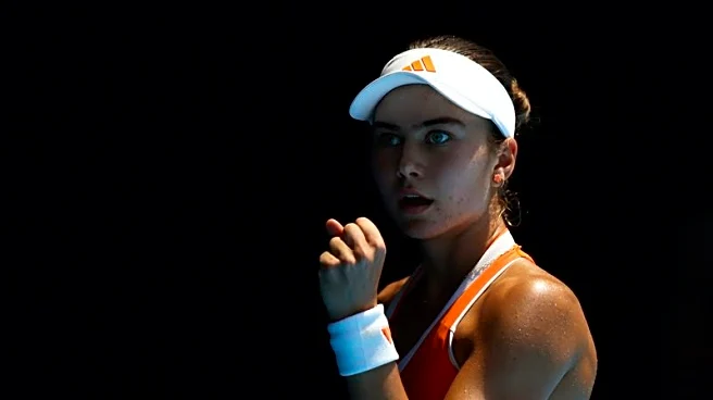 Tennis-Jovic dumps out Putintseva in 53 minutes at Australian Open