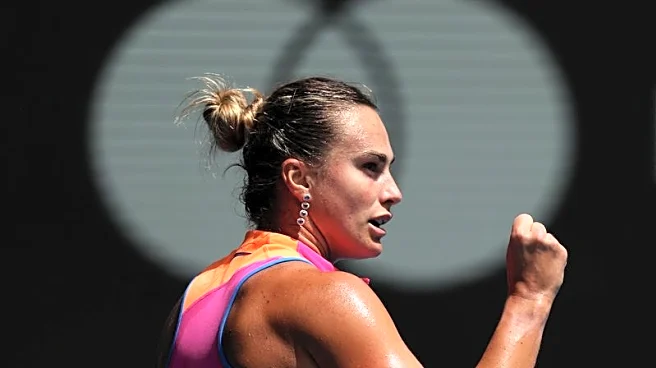 Tennis-Sabalenka, Alcaraz march on to Australian Open quarter-finals