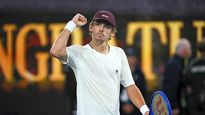 Tennis-De Minaur bursts Bublik bubble to reach Melbourne quarter-finals again
