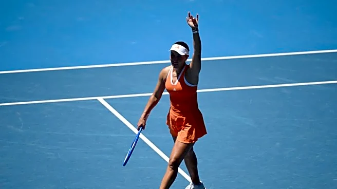 Tennis-Pegula dethrones Keys to reach Australian Open quarter-finals