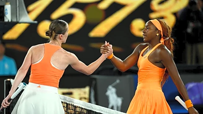 Tennis-Lacklustre Gauff dumped out by Svitolina in Australian Open quarters