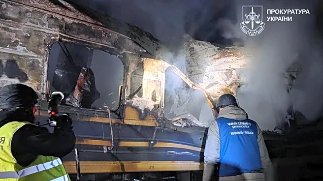 Russian strike on passenger train in northeastern Ukraine kills five, prosecutors say