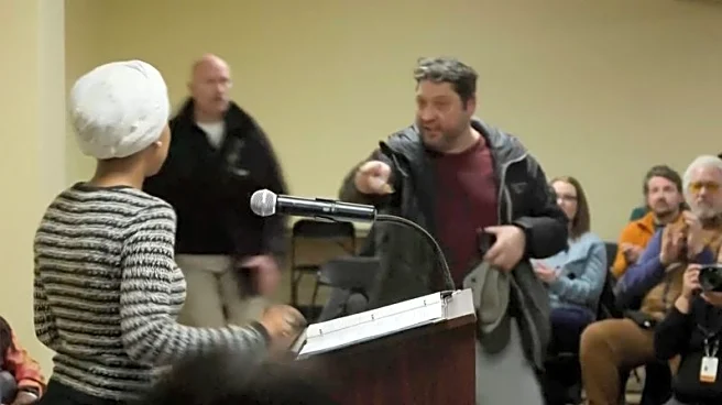 Man disrupts Ilhan Omar event in Minnesota, sprays her with liquid