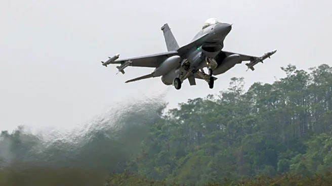 Taiwan shows off F-16 jets rapid response amid tensions with China
